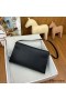 Hermes Kelly Elan Handmade Bag In Black Chevre Mysore Leather