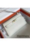 Hermes Kelly Elan Handmade Bag In Craie Chevre Mysore Leather