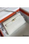 Hermes Kelly Elan Handmade Bag In Craie Chevre Mysore Leather