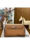 Hermes Kelly Elan Handmade Bag In Gold Epsom Leather