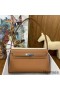 Hermes Kelly Elan Handmade Bag In Gold Epsom Leather