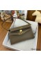 Hermes Kelly Elan Handmade Bag In Taupe Epsom Leather