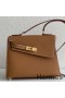 Hermes Kelly En Desordre 20 Handmade Bag In Gold Epsom Calfskin