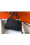 Hermes Kelly Mini II Bag In Black Epsom Leather GHW