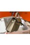 Hermes Kelly Mini II Bag In Gris Tourterelle Epsom Leather GHW