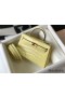 Hermes Kelly Mini II Bag In Jaune Poussin Embossed Crocodile Leather