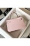 Hermes Kelly Mini II Bag In Rose Dragee Embossed Crocodile Leather