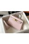 Hermes Kelly Mini II Bag In Rose Dragee Embossed Crocodile Leather
