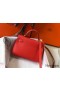 Hermes Kelly Mini II Bag In Rouge Casaque Epsom Leather GHW