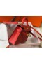 Hermes Kelly Mini II Bag In Rouge Casaque Epsom Leather GHW