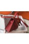 Hermes Kelly Mini II Bag In Rouge Vif Epsom Leather GHW