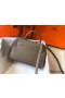 Hermes Kelly Mini II Bag In Taupe Grey Epsom Leather GHW