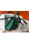 Hermes Kelly Mini II Bag In Vert Vertigo Epsom Leather GHW
