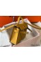 Hermes Kelly Mini II Bag In Yellow Epsom Leather GHW
