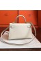 Hermes Kelly Mini II Handmade Bag In Beton Epsom Leather