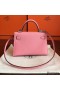 Hermes Kelly Mini II Handmade Bag In Rose Confetti Epsom Leather