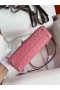 Hermes Kelly Mini II Handmade Bag In Terre Cutie Ostrich Leather