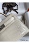 Hermes Kelly Mini II Sellier Handmade Bag In Beton Matte Alligator Leather