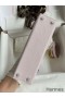 Hermes Kelly Mini II Sellier Handmade Bag In Mauve Pale Chevre Mysore Leather