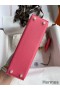Hermes Kelly Mini II Sellier Handmade Bag In Rose Azalee Epsom Calfskin