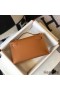Hermes Kelly Pochette Bag In God Epsom Leather