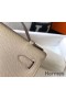 Hermes Kelly Pochette Bag In Gris Tourterelle Epsom Leather