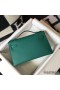 Hermes Kelly Pochette Bag In Vert Veronese Epsom Leather