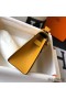 Hermes Kelly Pochette Bag In Yellow Epsom Leather