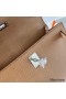 Hermes Kelly Pochette Handmade Bag In Chai Lizard Skin
