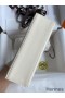 Hermes Kelly Pochette Handmade Bag In Nata Swift Calfskin