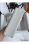 Hermes Kelly Pochette Handmade Bag In Pearl Grey Swift Calfskin