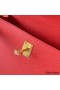 Hermes Kelly Pochette Handmade Bag In Rouge Piment Epsom Calfskin