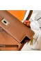Hermes Kelly Retourne 25 Handmade Bag In Gold Swift Calfskin