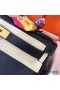 Hermes Kelly Retourne 28 Handmade Bag In Black Swift Calfskin