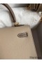 Hermes Kelly Sellier 25 Bicolor Bag in Trench and Taupe Epsom Calfskin