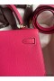 Hermes Kelly Sellier 25 Handmade Bag In Peach Epsom Calfskin