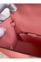 Hermes Kelly Sellier 25 Handmade Bag In Rose Confetti Epsom Calfskin