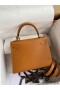 Hermes Kelly Sellier 25 Handmade Bag In Toffee Epsom Calfskin