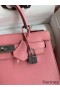 Hermes Kelly Sellier 28 Handmade Bag In Rose Confetti Epsom Calfskin