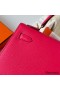 Hermes Kelly Sellier 28 Handmade Bag In Rose Extreme Epsom Calfskin