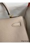 Hermes Kelly Sellier 28 Handmade Bag In Trench Epsom Calfskin