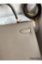 Hermes Kelly Sellier 32 Handmade Bag Gris Asphalt Black Epsom Calfskin
