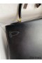 Hermes Kelly Sellier 32 Handmade Bag In Black Box Calfskin