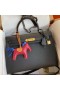 Hermes Kelly Sellier 35 Handmade Bag In Black Epsom Calfskin