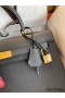 Hermes Kelly Sellier 35 Handmade Bag In Black Epsom Calfskin
