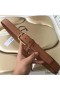 Hermes Lennox 40 MM Belt In Brown Epsom Leather