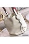 Hermes Licol 17cm Bag In White Evercolor Calfskin