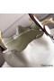 Hermes Licol 17cm Bag In White Evercolor Calfskin