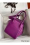 Hermes Lindy 26 Handmade Bag In Anemone Swift Calfskin