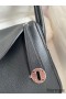 Hermes Lindy 26 Handmade Bag In Black Clemence Leather